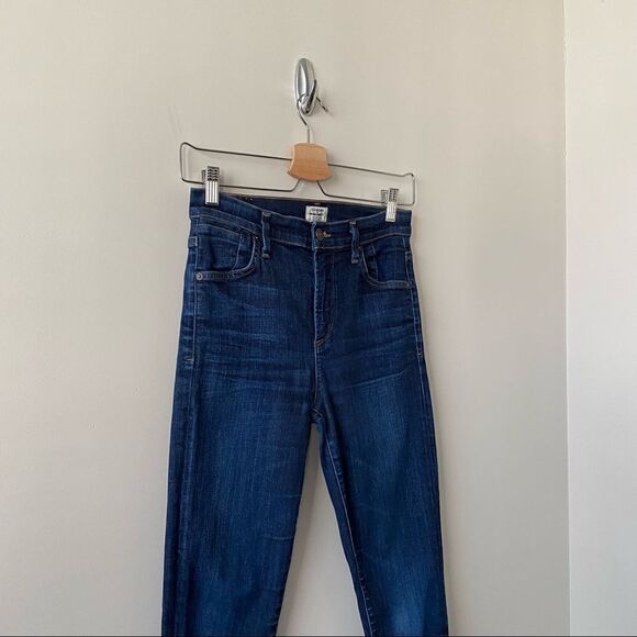 Citizens of Humanity-Carlie High Rise Skinny Dark Wash (Size:25) - Picture 6 of 15